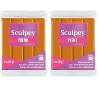 Sculpey Premo Sculpey Polymer Clay 2oz-Burnt Orange -PE02-5012 (Pack of 2)