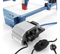 SCULPFUN Air Assist Pump, Laser Engraving Machine Accessories, Air Assist Laser Cutter for S10 Laser Engraving for Smoother Cut and Engraving Edges, 0-30 L/min, Adjustable Speed Low Noise 40dB