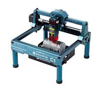 SCULPFUN C1 Mini La-ser Engraver with RA Mini Rotary Roller, 3W Portable Engraving Machine, 0.04mm Ultra-Fine Spot, 150x130mm Engraving Area, Works on Wood, Leather, Paper, Slate