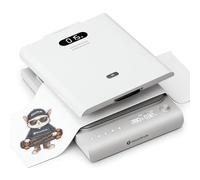 SCULPFUN H1 Auto Heat Press Machine - World's First Upward Pressing, Even Pressure Up to 176lbs, Rapid Even Heating 7min for DTF, HTV, T-Shirts, Sublimation, Vinyl with Auto Safety Shutoff,38 x 38cm