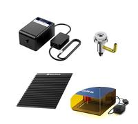 SCULPFUN Honeycomb Working Panel 15L/Min Air Pump Kit for iCube 5W / iCube 10W Laser Engraver, 40dB Low Noise