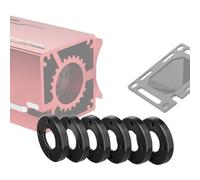 SCULPFUN iCube 3W/iCube Pro 5W Original Lens 6Pcs, Laser Module Lens for iCube 3W/5W Engraving Machine, Easy Installation, High Clarity, Oil and Smoke Resistant, Extended Lifespan