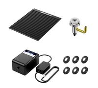 SCULPFUN iCube Air Pump, Honeycomb Work Table and Original Laser Lens for iCube 3W / iCube Pro 5W Laser Engraving Machine Cutting Machine, Desktop Protection, Oil and Smoke-proof Replacement Lenses