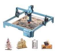 SCULPFUN S1 Engraving Machine, 5W Engraver Cutting Machine for 5mm Plywood Acrylic, High Precision 0.06mm Compressed Spot Cutter Machine, Cutter for Wood Acrylic Leather, Working Area 410 x 420 mm