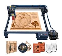 SCULPFUN S30 La*ser Engraving Machine with Automatic Air Assisted, 60W CNC DIY Engraver Cutter Machine for Wood, 0.06 * 0.06 mm Focus High Accuracy Engraving