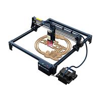 SCULPFUN S30 Pro La-ser Engraver Cutter, 10W Optical Power Engraving Machine with Automatic Full Air Assist Kit, Cut 6mm Plywood in One Pass, with Replaceable Lens Design and Limit Switch