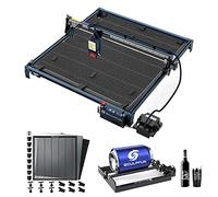 SCULPFUN S30 Ultra 33W Engraving Cutting Machine with 600x600mm Honeycomb Worktable, 360° Rotary Roller, 600 * 600mm Working Area, 42Bit Stepper Motor Cutter Engraver for Large Model