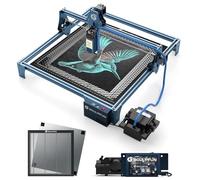 SCULPFUN S9 La*ser Engraving Machine with Automatic Air Assist Honeycomb Worktable, 90W Wood Effect Cutting Engraving Precise Focus 410x420mm Large Engraver with Goggles