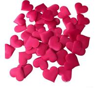 Sculpt a Atmosphere Using Our Set of Stunningly Designed Packaged Silky Love Heart Petals (Rose red)