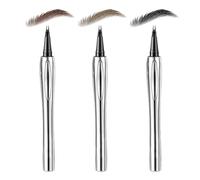 Sculpt Eyebrow Pen with Fork Tip - Professional Eyebrows Pen, Precision Brow Pencil | Precision microbladings Eyebrow Pencil, Silkworm Eyeliner Lower Lash Definition, Smudge Proof Brow Pens for Groome