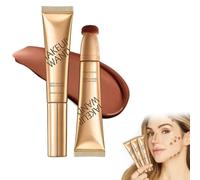 Sculpt Tape & Blush Tape Duo - Blush och Bronzer, Liquid Blush Wand, Sculpt Blush Tape Duo Contour Beauty Wand, Lightweight Blendable for Shading, Flushed Cheeks (Konturering 02)