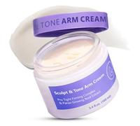 Sculpt & Tone Arm Cream, Firming Cream For Loose Skin, Skin Tightening & Firming Body Lotion - Tighten, Lift & Hydrate For Smooth Skin - Deeply Hydrates, Firms The Crepey Skin On Arms