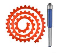 Sculpt Your Ideas Professional Grade Woodworking Gear Driven Profiling Strip with Cutting Tool Set (1M)