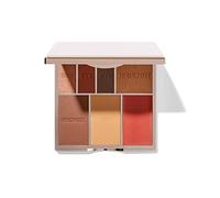Sculpted by Aimee Bare Basics Makeup Palette, All In One Face Palette with Bronzer, Blush, Highlighter, Setting Powder and Eyeshadow, Rose