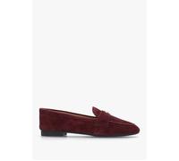 Sculpted C Merlot Suede Loafers - Burgundy Leather / 7