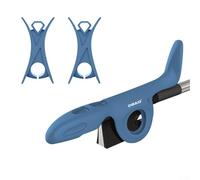 Sculpted Silicone Violin Bow Holder to Assist in Developing Proper Playing Skills (Blue)