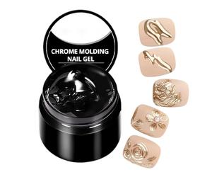 Sculpting Gel - LED UV Modeling Nail | 7ml Portable Fingernail Extension Glue Smooth Self Leveling Formula for Manicure Salon Home Travel Use