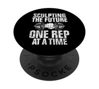 Sculpting the Future one Rep at a Time Personal Trainer PopSockets Adhesive PopGrip
