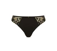 Sculptresse by Panache Nova Thong - Black/Gold - 4XL - 22