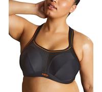 Sculptresse Women's Plus-Size Non-Padded High-Impact Underwire Sports Bra (#9441), Black, 34HH US