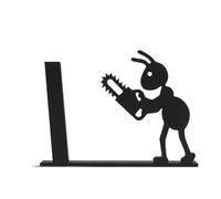 Sculptural Ants Theme Toilet Roll Shelf Designs Paper Towel Holder Bathroom Kitchen Decoration Artistic Bathroom Accessory