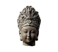 Sculpture Creative Buddha Statues Living Room Crafts New Chinese Zen Ornaments Resin Home Accessories - Buddha Head 23.8Cm