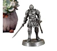 Sculpture Decoration, Artisan Warrior Ornament, Decoration Table Model for Boys Shelf Bookcase Showcase Garden Living Room Entrance Balcony