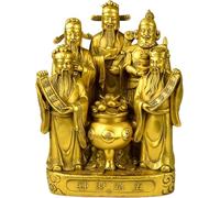 Sculpture Feng Shui CAI Shen Statue God of Fortune Wealth Lucky Buddha Prosperity Collectable Good Decoration Ornament Mascot