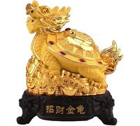 Sculpture Feng Shui Ornaments Dragon Turtle Statue Wealth Prosperity Decoration Best Opening Congratulations Gift