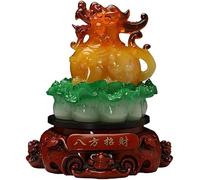 Sculpture Ornaments Cabbage Pi Yao/Pi Xiu Wealth Porsperity Statue Mascot Household Decoration Decor 26 * 26 * 34cm
