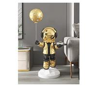 Sculpture Statue Living Room Large Floor Ornaments Sofa TV Cabinet Next to The Astronaut Accessories Modern Home Decoration (Color : A)