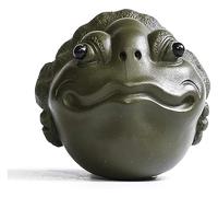 Sculpture Tabletop Wealth Money Frog Statue Decor Money Toad Statue for Cash Register Office Desk Store Opening Gift Prosperity Decoration Gift Decor