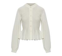 Sculptured Knit Cardigan - female - ROTATE Birger Christensen - Cardigans - Beige - S - Knitwear S