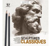 Sculptures Classiques - Dessin Artistique: 57 Modèles de Plâtres pour Perfectionner votre Technique de Volume, de Lumière et d’Ombrage (Posterlike Portrait Drawing Studio)