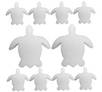 Scum Balls for Spas Hot Tub Pool 10Pcs Animal Shape Oil Absorbing Scum Balls Reusable PU Sponge Cute Hot Tub Absorber Pool Filter, Turtle 4.5x4.5x1.2inTub