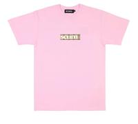 Scum CHAV BOX LOGO T-SHIRT in Pink | Size: Small Scum Pink S