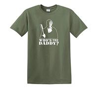 Scum Who's The Daddy Carling 4737 Cult Borstal Film Ray Winstone Heavy Cotton t-Shirt Military Green