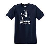 Scum Who's The Daddy Carling 4737 Cult Borstal Film Ray Winstone Heavy Cotton t-Shirt Navy Blue