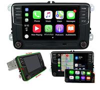 SCUMAXCON Car Radio Carplay 6.5" Car Stereo RCD360 RCD330 Bluetooth MirrorLink USB SD for Golf MK5 6 Passat Caddy Polo Tiguan T5 T-ROC (Backup Camera Deactived)