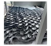 Scumlovy Honeycomb Gravel Grid 2" Thick Geo Ground for Gravel, 4inch Cell Driveway Garden Path Road Steep Slope, Soil Stabilization Grids Mud Control Grid(H 10CM/4IN)