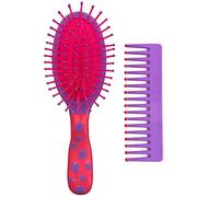 Scunci Brush and Comb, Cushion Brush, 2 ct.