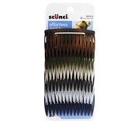 Scunci Effortless Beauty Side Hair Combs, Assorted 12 ea