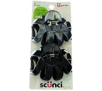 Scunci No-Slip Grip Hair Clip - 2 ct