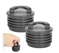 Scupper Plug for Kayak - Silicone Stopper Set, Durable Hull Drain Cap, Sit-On Waterfof Insert Plug, Easy Assembly, Float Protection Kit, Rubber Paddle Control Cover Seal