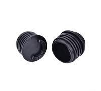Scupper Stopper Set, Nylon Drain Hole Bung, For Canoe Raft Boat Accessories, Waterproof Seal to Keep Dry, Black, 2 Pack Large And Small Sizes(4.0cm)