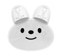 Scurpor Shower Foot Massager - Dead Drop Due to Silicone Brush | Bath Massage Mat Cushion | Spouse Back for Leas Arms and Feet | Soft Spa Cleaning Tool