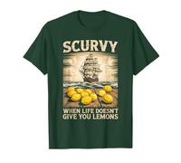 Scurvy When Life Doesn’t Give You Lemons Funny Nautical T-Shirt