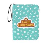 SCUTES DELUXE Scrapbook Turquoise | Compatible with Amiibo Animal Crossing Trading Cards