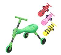 Scuttlebug 3-Wheel Foldable Ride-On Tricycle for 1+ Year Old Boys and Girls, Grasshopper Trike, Antennae Handlebar, Develop Your Toddler’s Balance and Motor Skills, Fun with No Surface Scratches