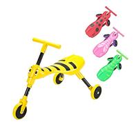 Scuttlebug 3-Wheel Foldable Ride-On Tricycle for 1+ Year Old, Bumblebee Trike, Antennae Handlebar, Develop Toddler’s Balance and Motor Skills, No Surface Scratches, Yellow, Black, W33cm xD60cm xH43cm